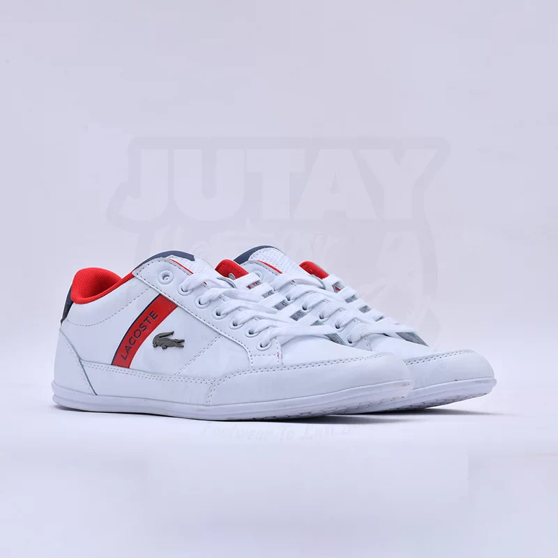 LACOSTE SNEAKER - WHITE RED - Image 5