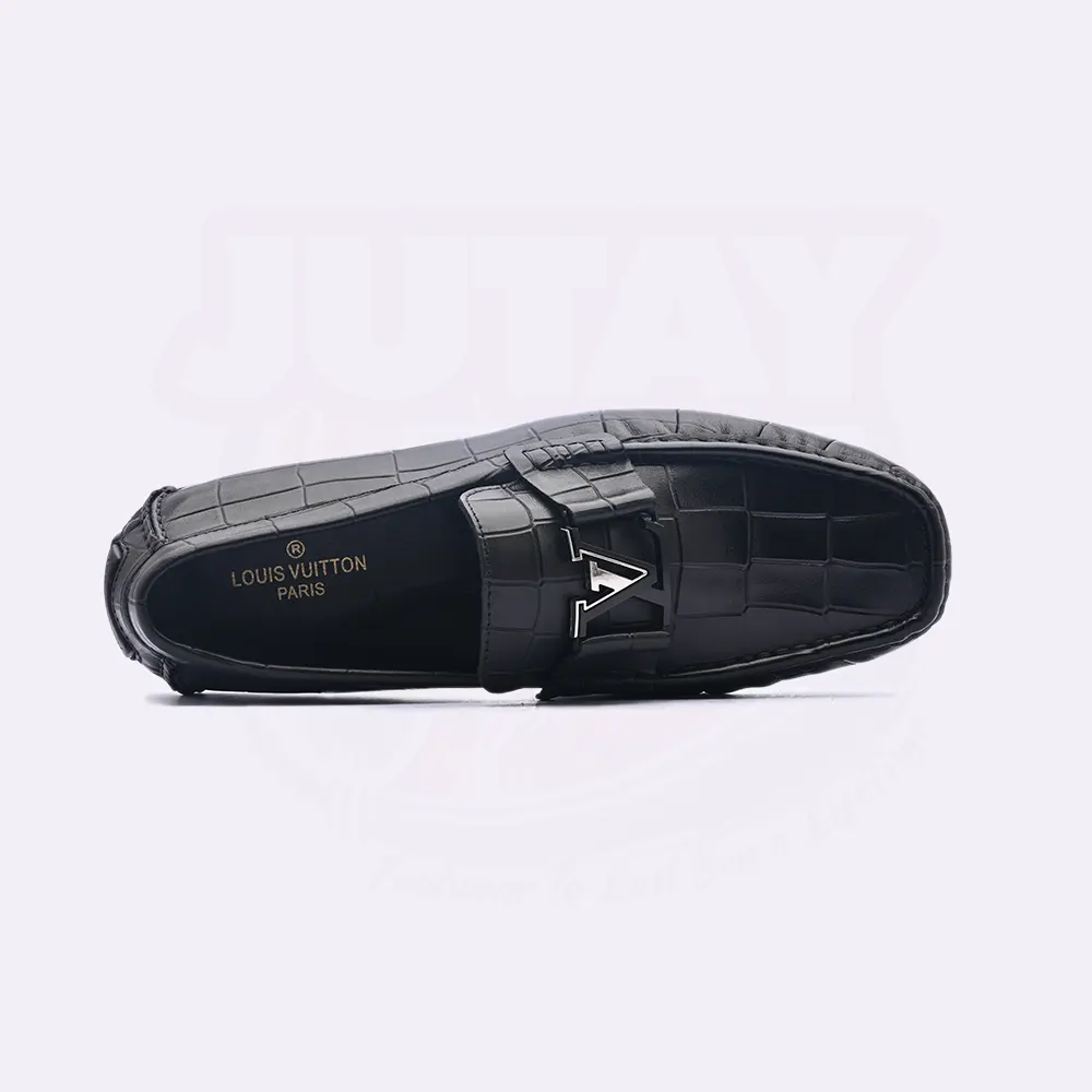 LOUI LEATHER LOAFER - BLACK (SA001) - Image 4