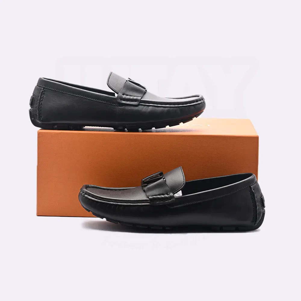 LOUI LEATHER LOAFER - BLACK (SA002) - Image 3