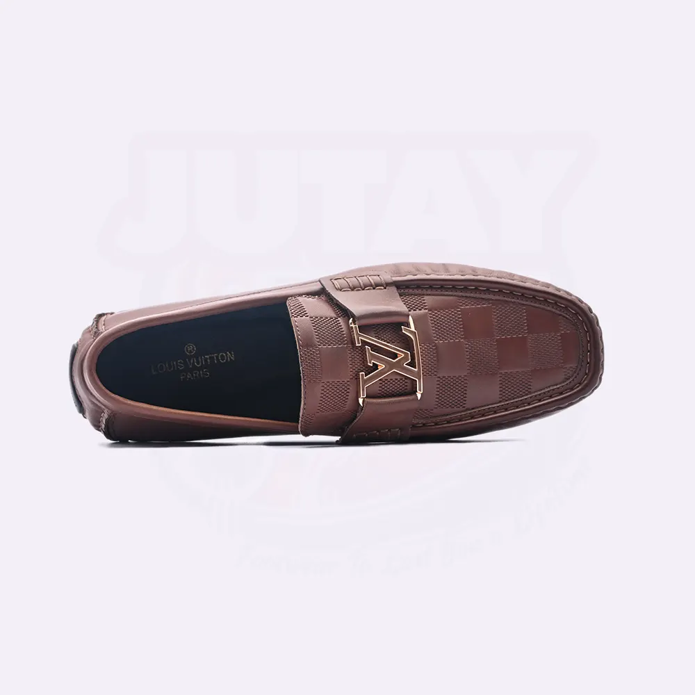 LOUI LEATHER LOAFER - BROWN (SA013) - Image 4