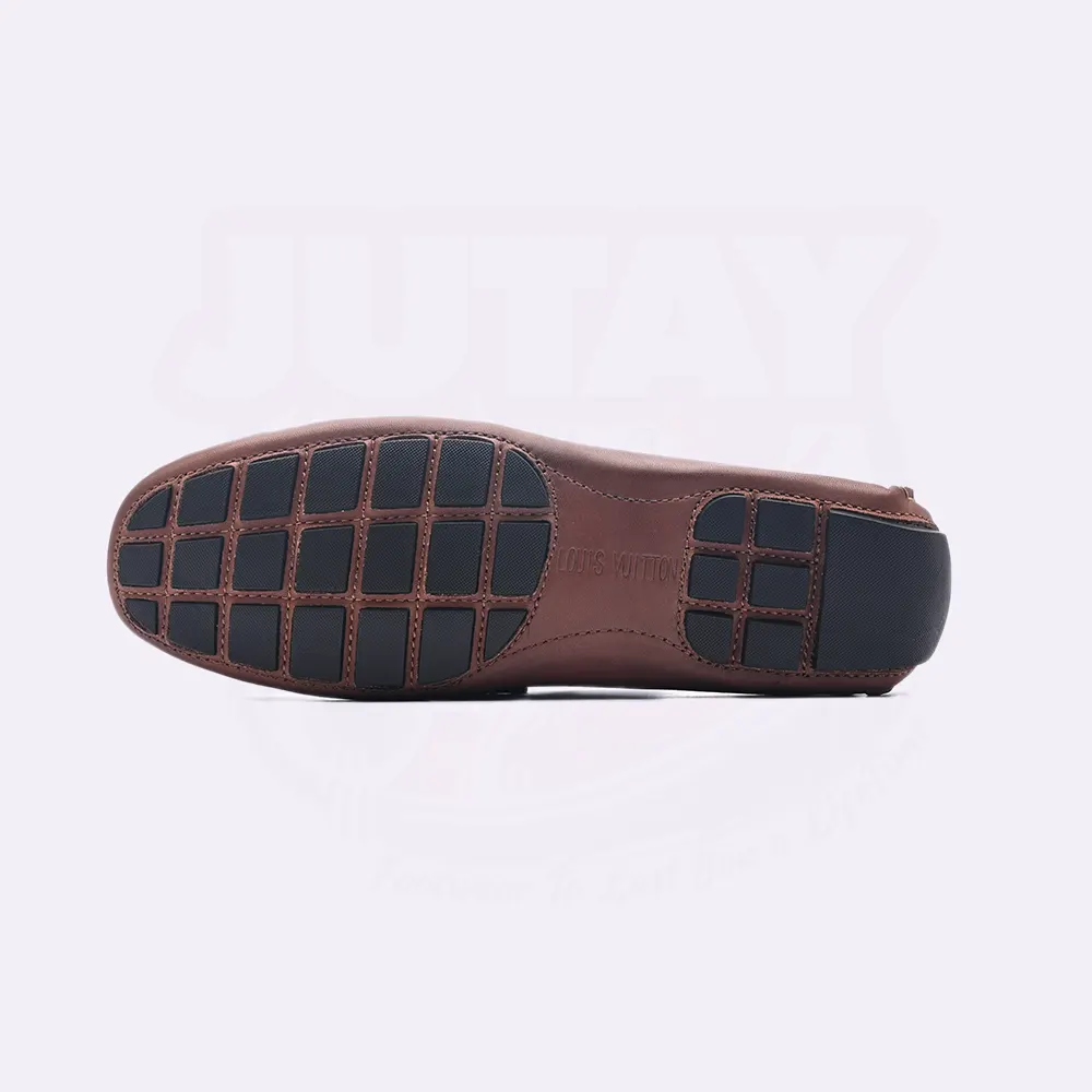 LOUI LEATHER LOAFER - BROWN (SA013) - Image 5