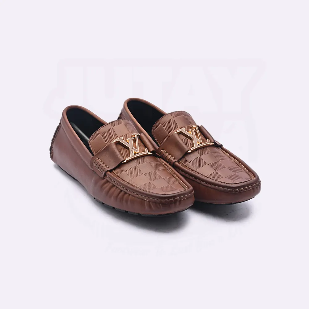 LOUI LEATHER LOAFER - BROWN (SA013) - Image 7