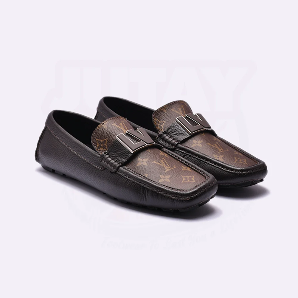 LOUI LEATHER LOAFER - COFFEE (AA606) - Image 5