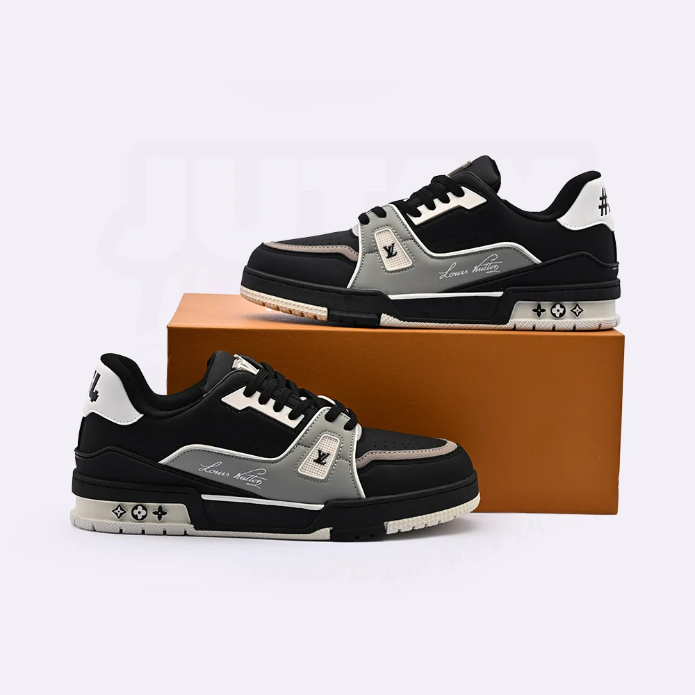 LOUI TRAINER - BLACK GREY - Image 2