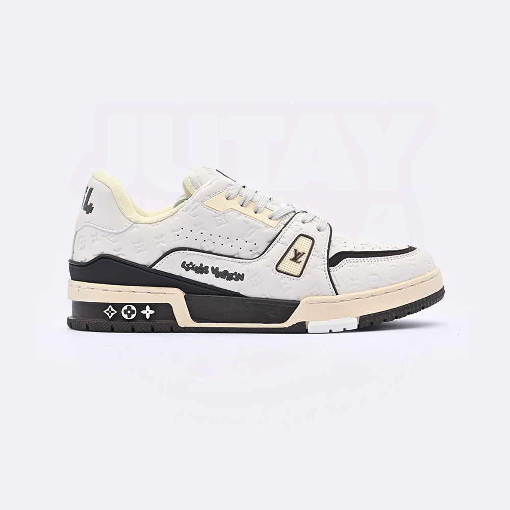 LOUI TRAINER - WHITE BROWN