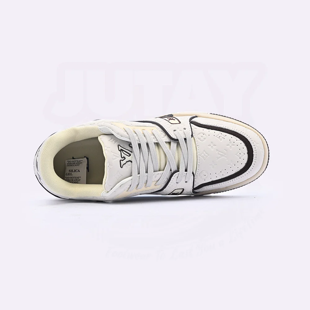 LOUI TRAINER - WHITE BROWN - Image 3