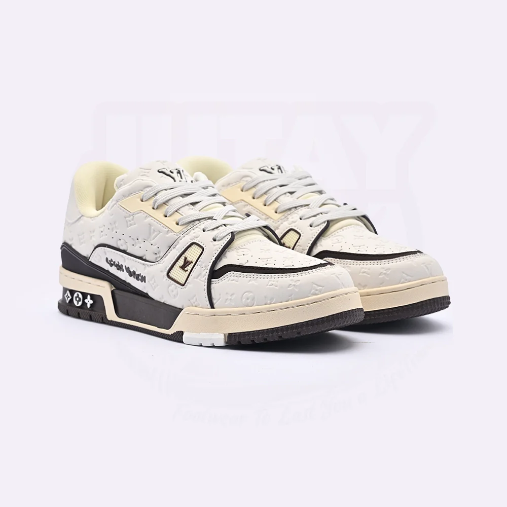 LOUI TRAINER - WHITE BROWN - Image 5