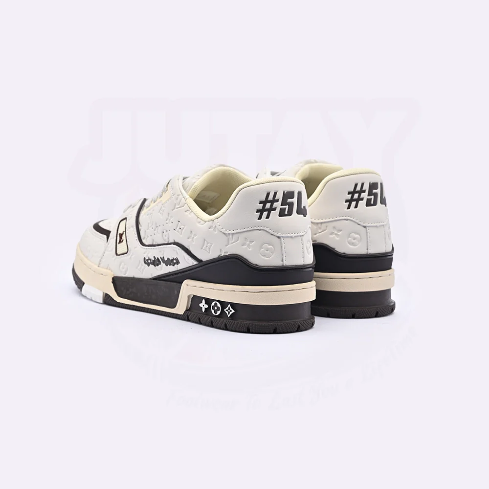 LOUI TRAINER - WHITE BROWN - Image 6