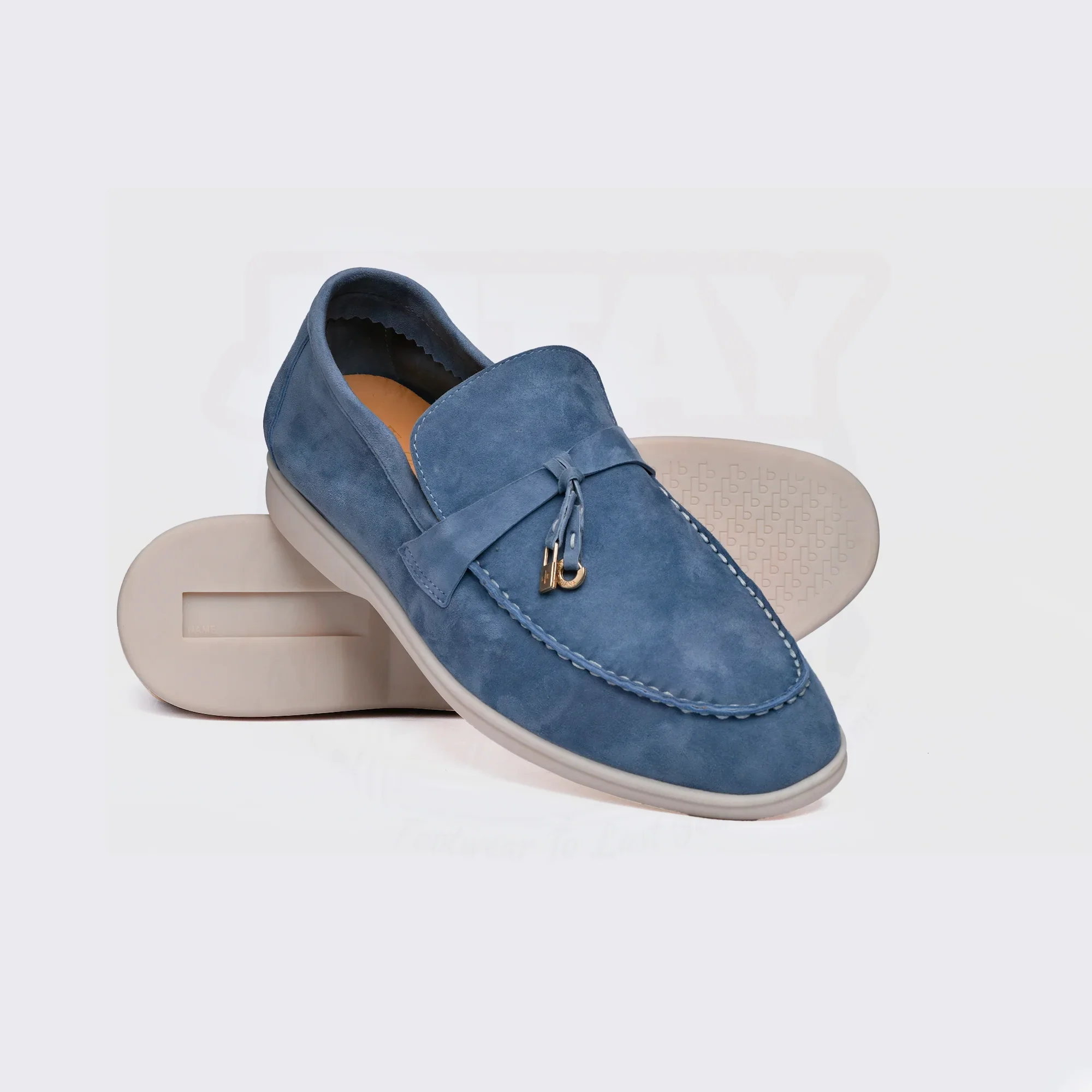 LP CHARMS - BLUE ( REAL SUEDE ) - Image 4