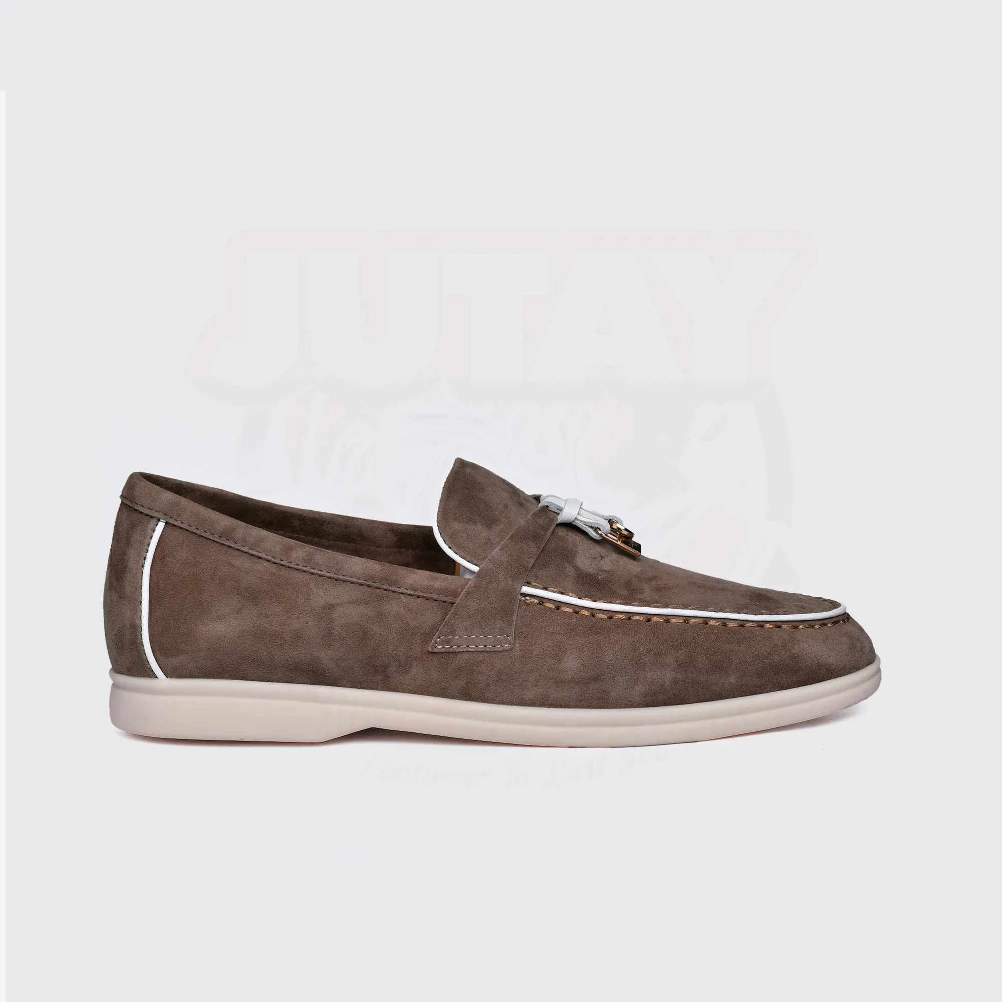LP CHARMS - PUDDLE GREY ( REAL SUEDE ) - Image 4