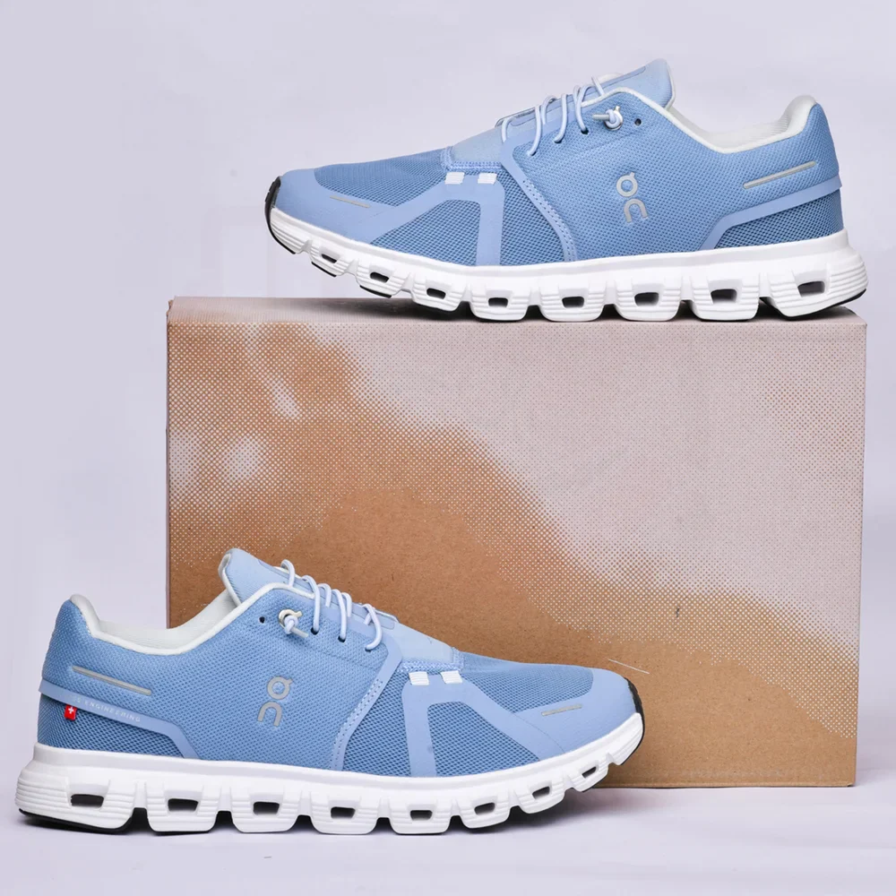 ON CLOUD 6 - CHAMBRAY WHITE - Image 2