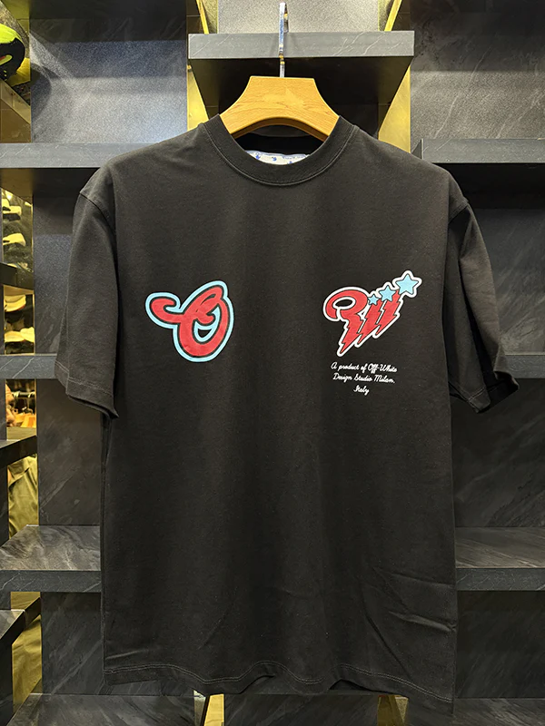 OW TShirt - Black (JU 09) - Image 2