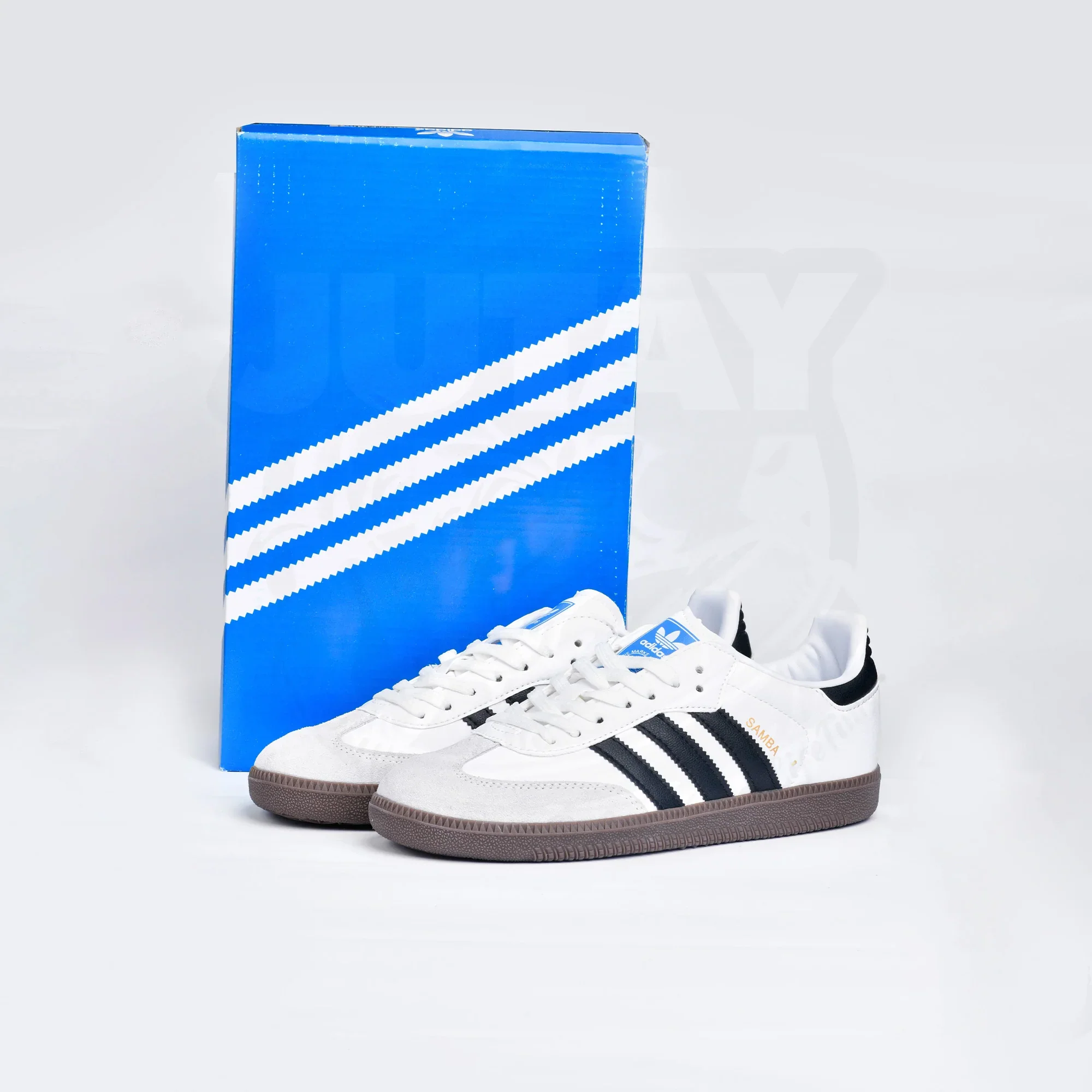SAMBA - WHITE BLACK GUM (MEN'S) - Image 3