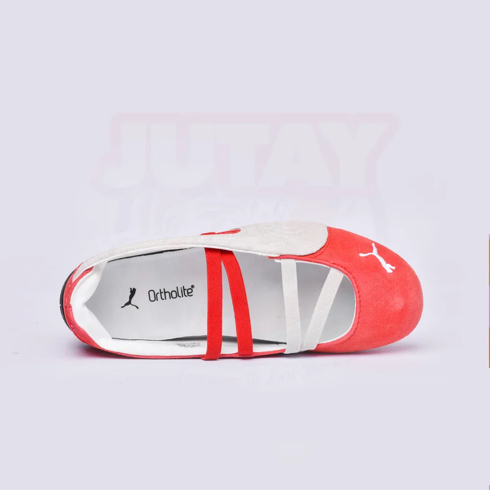 SPEEDCAT BALLET - RED WHITE - Image 3