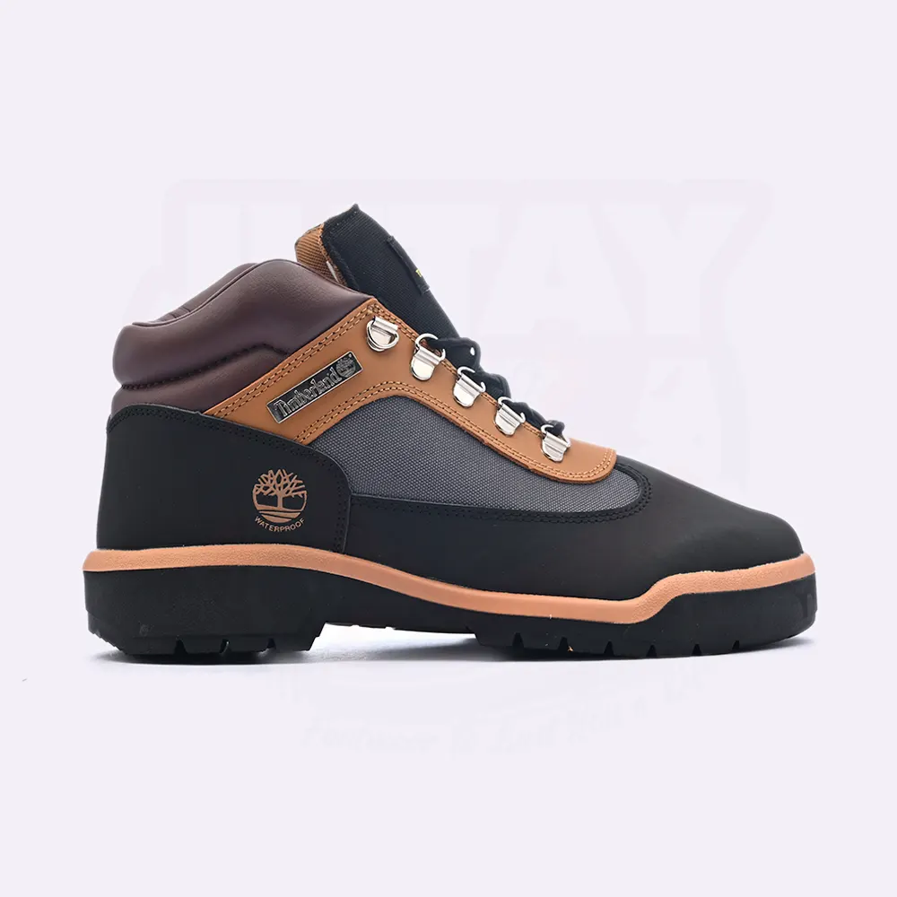 TIMBS FIELD BOOT - BLACK BROWN