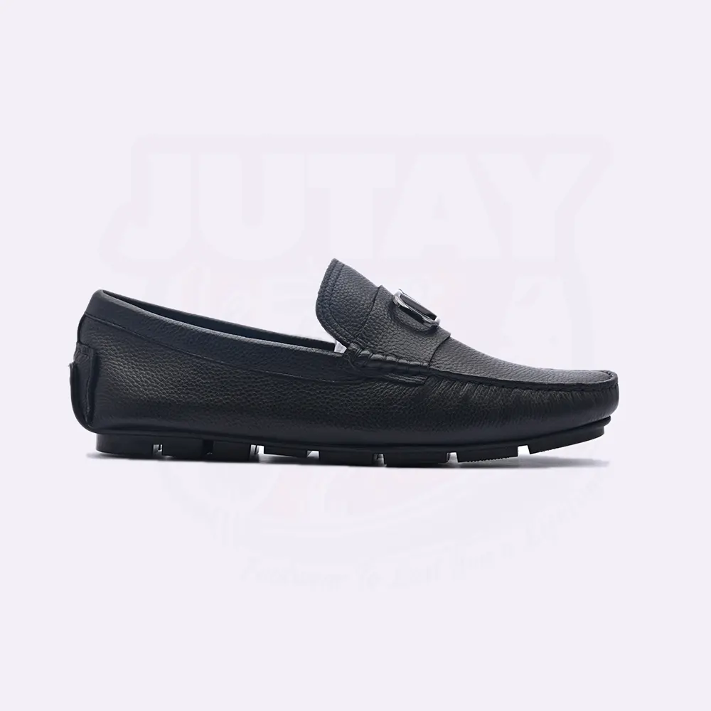 VALEN LEATHER LOAFER - BLACK (SA007) - Image 2