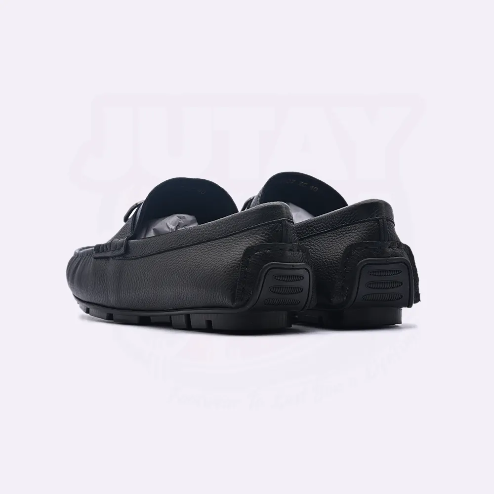 VALEN LEATHER LOAFER - BLACK (SA007) - Image 6