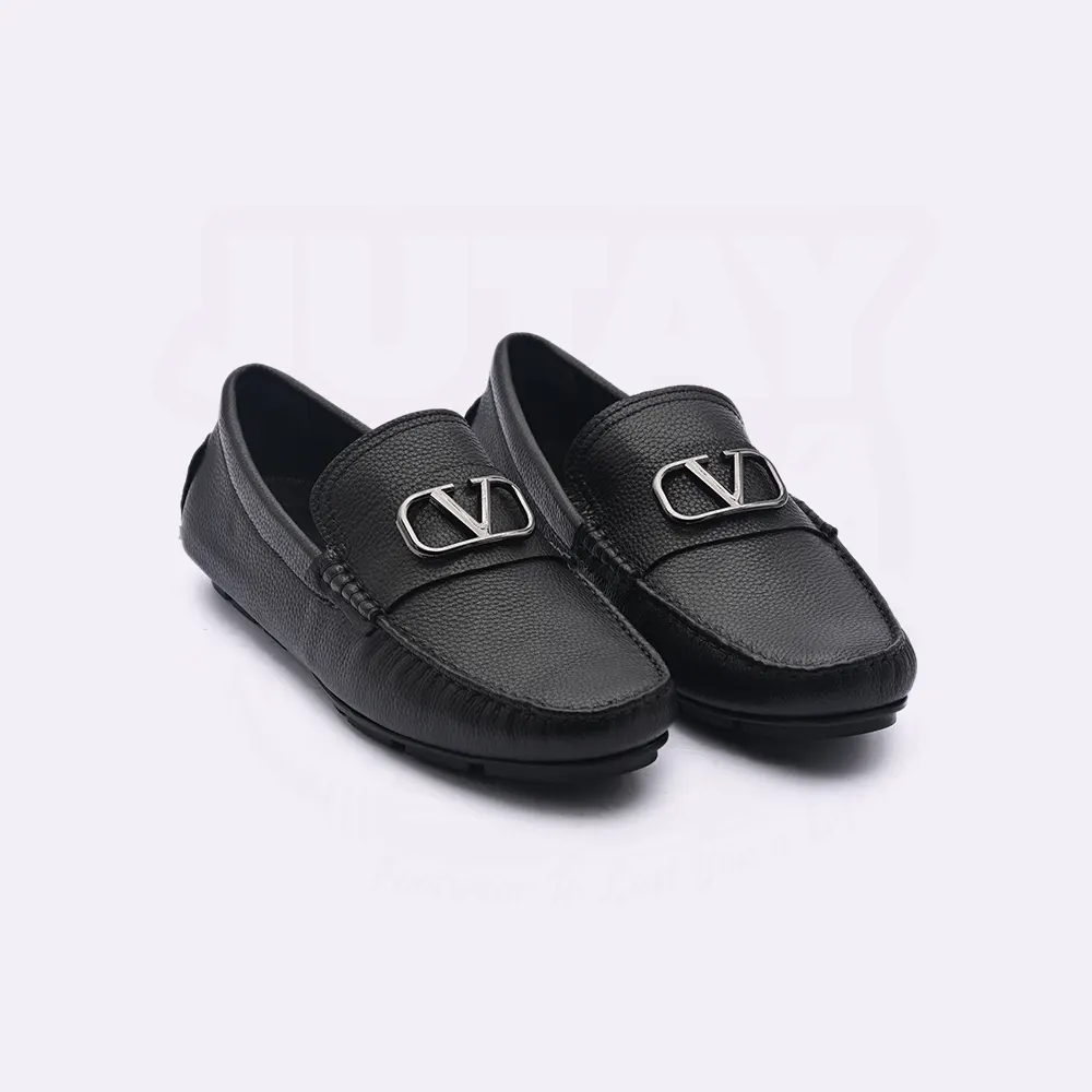 VALEN LEATHER LOAFER - BLACK (SA007) - Image 7