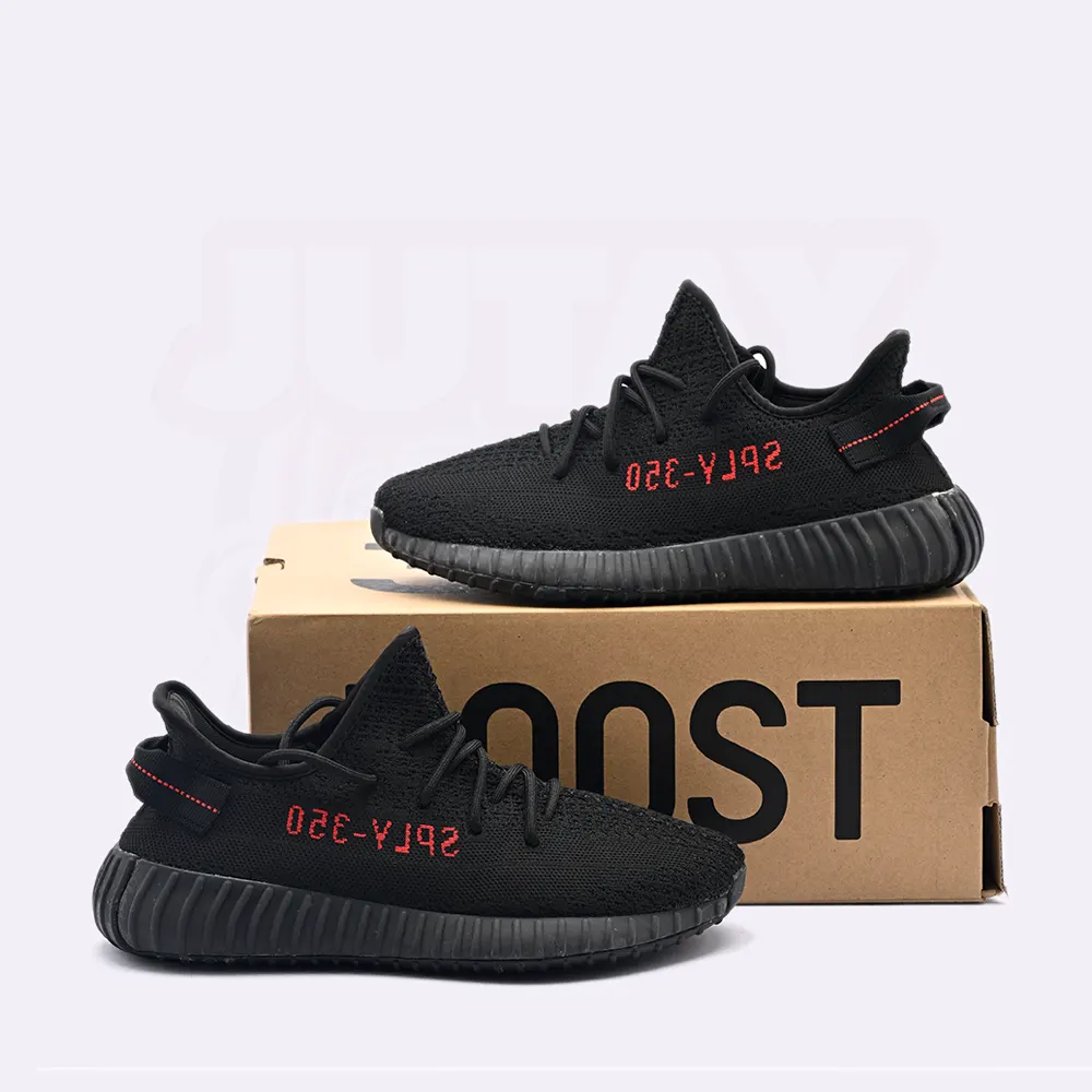 YEEZY 350 V2 - BRED - Image 2